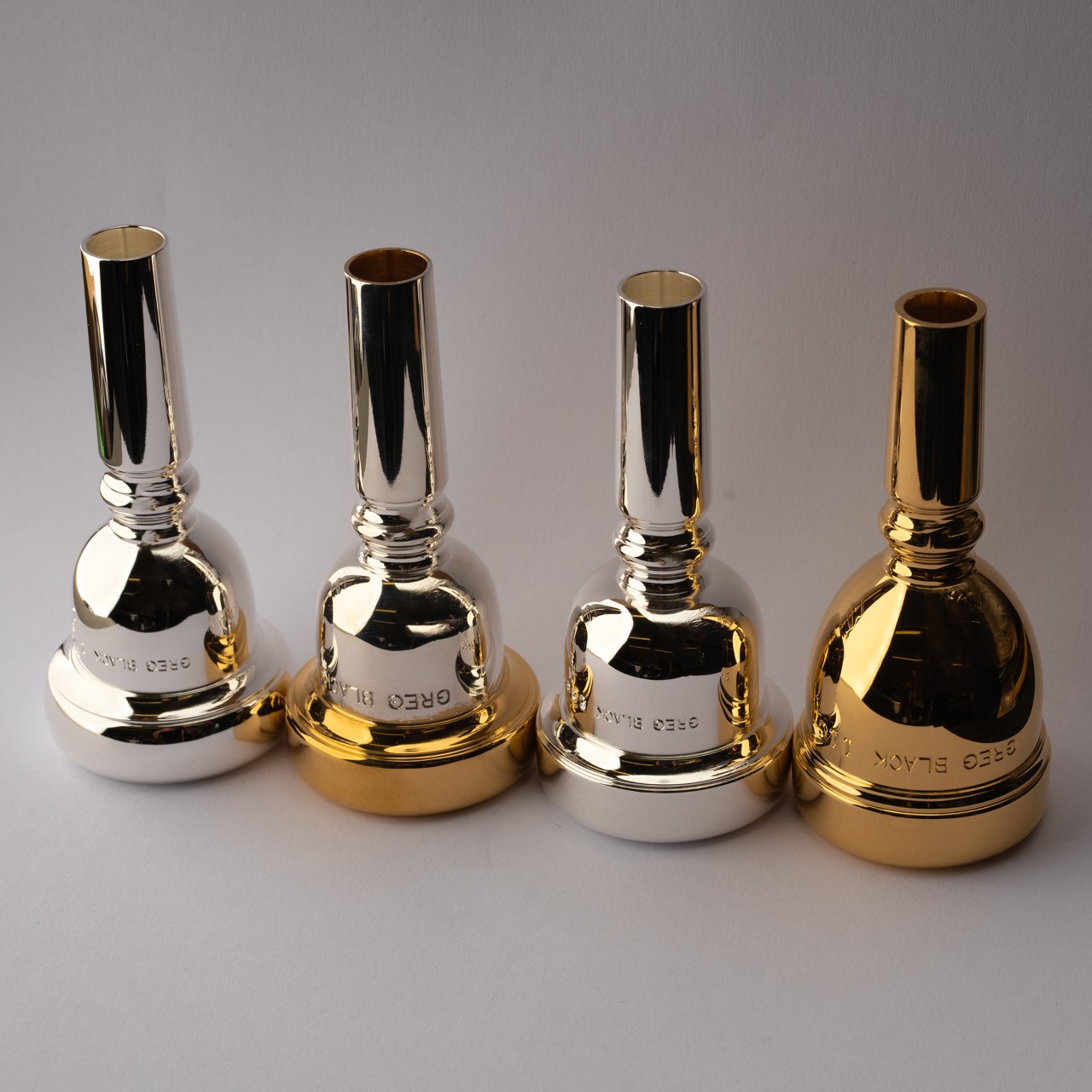 Full Gold Plate Trombone Mouthpiece – Greg Black Mouthpieces